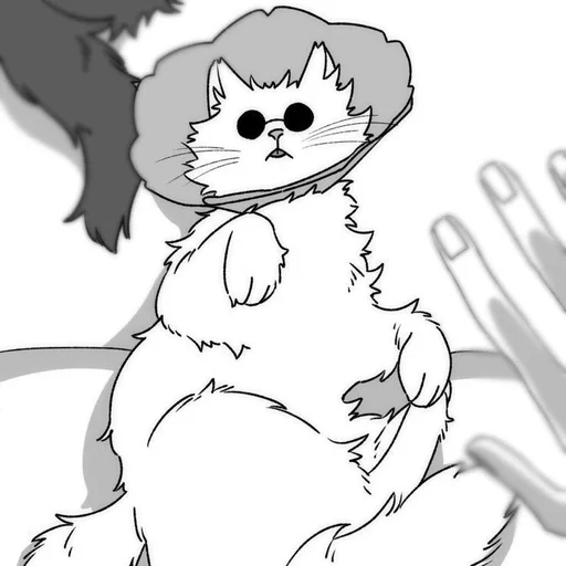🐈 Стикер «Cat Kaisen-1 ‍⬛» для Telegram