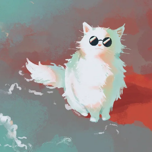 🐈 Стикер «Cat Kaisen-1 ‍⬛» для Telegram