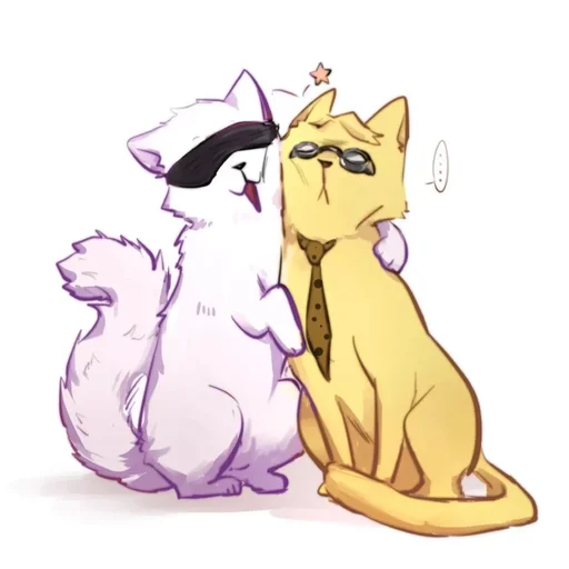 🐈 Стикер «Cat Kaisen-2 ‍⬛» для Telegram