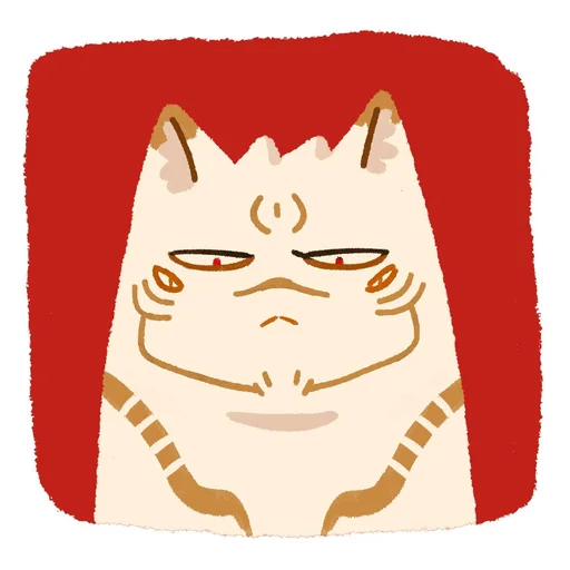 🐈 Стикер «Cat Kaisen-2 ‍⬛» для Telegram