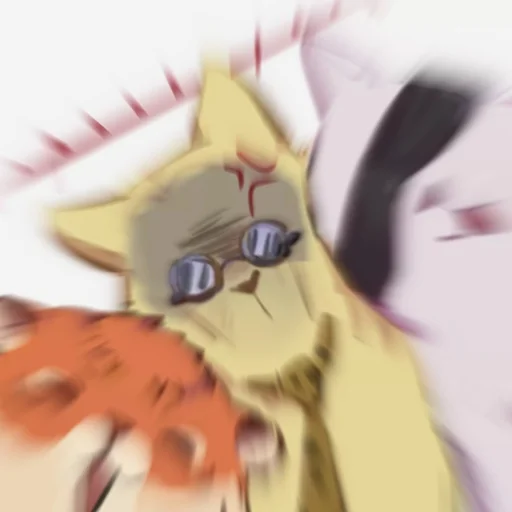 🐈 Стикер «Cat Kaisen-2 ‍⬛» для Telegram
