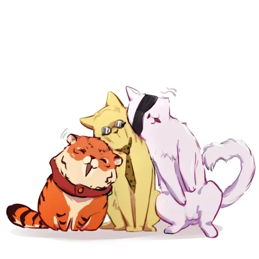 🐈 Стикер «Cat Kaisen-2 ‍⬛» для Telegram