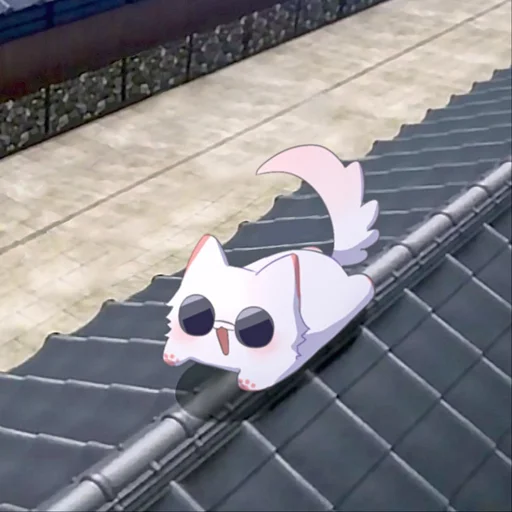 🐈 Стикер «Cat Kaisen-2 ‍⬛» для Telegram