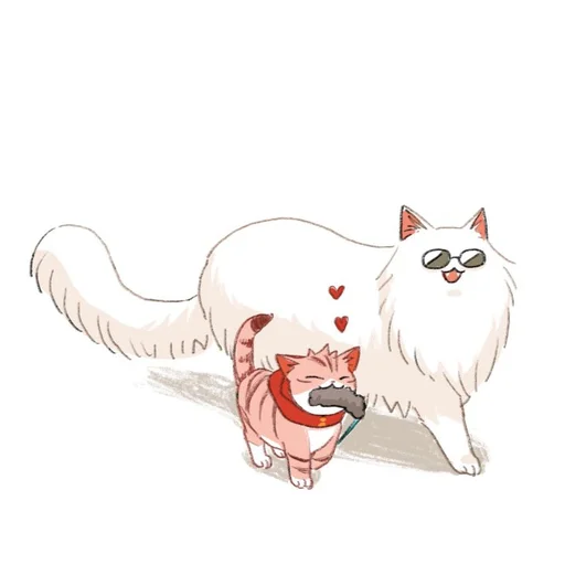 🐈 Стикер «Cat Kaisen-2 ‍⬛» для Telegram