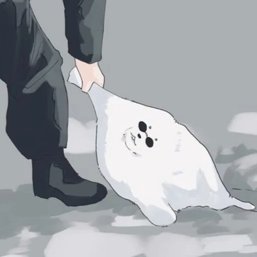🐈 Стикер «Cat Kaisen-2 ‍⬛» для Telegram
