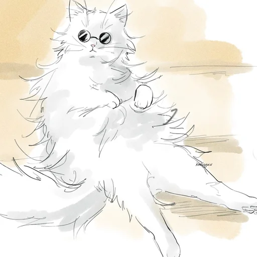 🐈 Стикер «Cat Kaisen-2 ‍⬛» для Telegram