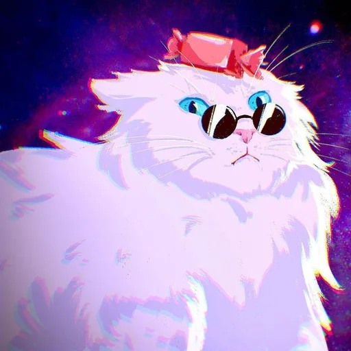 🐈 Стикер «Cat Kaisen-2 ‍⬛» для Telegram