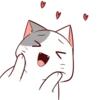 🥰 Эмодзи «catkitelat» для Telegram
