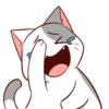 🤣 Эмодзи «catkitelat» для Telegram