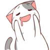 🤤 Эмодзи «catkitelat» для Telegram