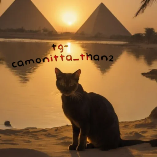 🌸 Стикер «Кошка Клео» для Telegram