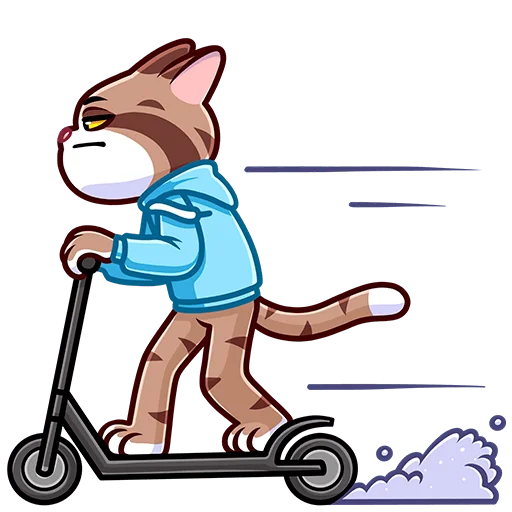 💨 Стикер «Котэус» для Telegram