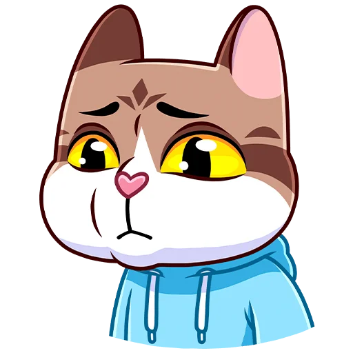 😔 Стикер «Котэус» для Telegram