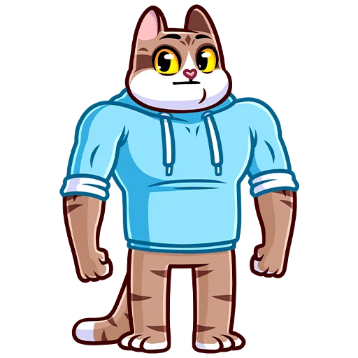 💪 Стикер «Котэус» для Telegram