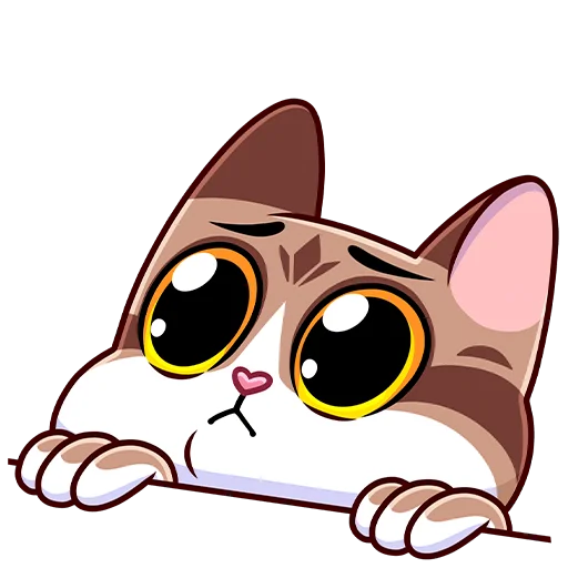 🥺 Стикер «Котэус без текста» для Telegram