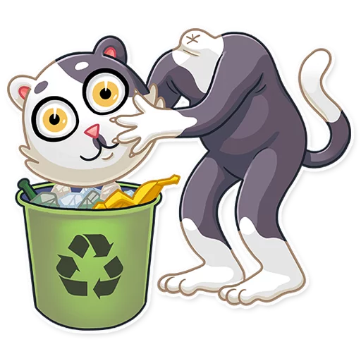 😵 Стикер «Catler» для Telegram