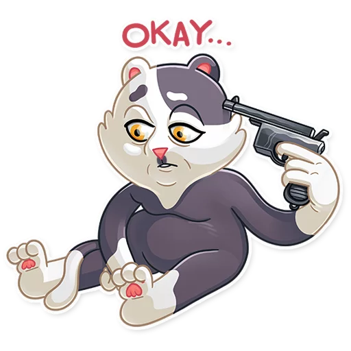 ☹ Стикер «Catler» для Telegram