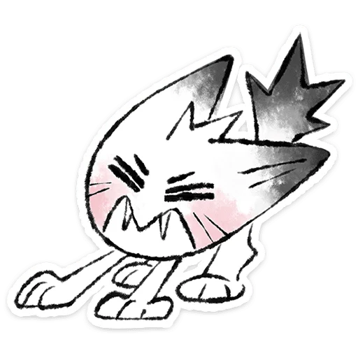 🐱 Стикер «Марк» для Telegram