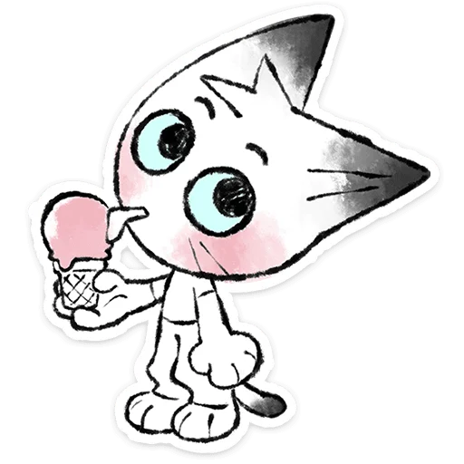 🐱 Стикер «Марк» для Telegram