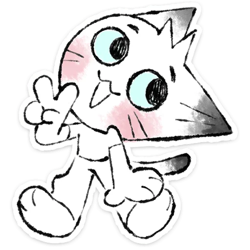 🐱 Стикер «Марк» для Telegram