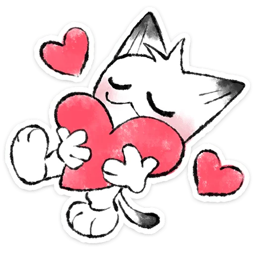🐱 Стикер «Марк» для Telegram