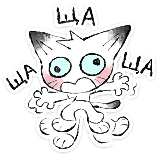 🐱 Стикер «Марк» для Telegram