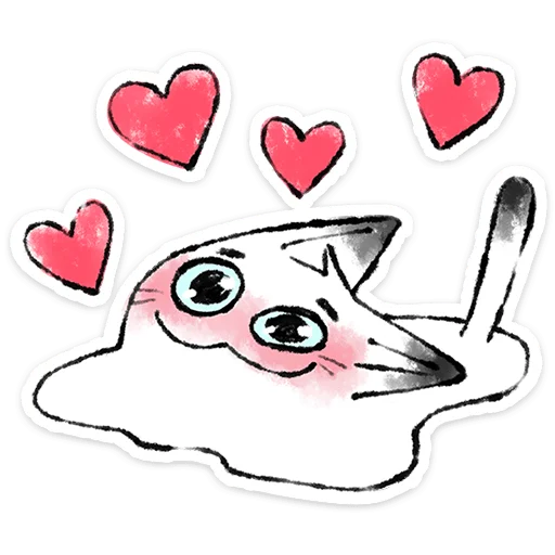 🐱 Стикер «Марк» для Telegram