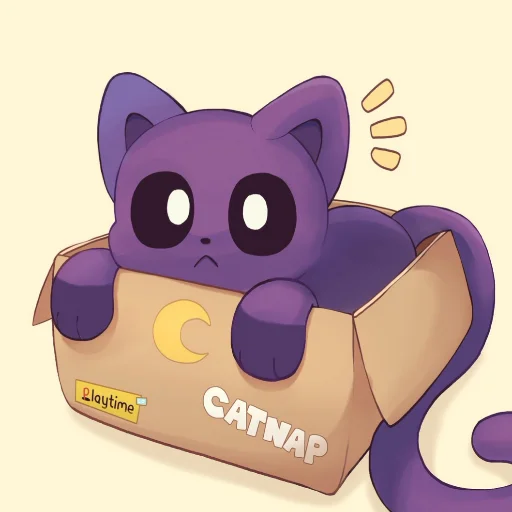🌙 Стикер «DOGDAY and CATNAP» для Telegram