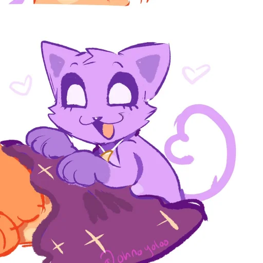 🌙 Стикер «DOGDAY and CATNAP» для Telegram