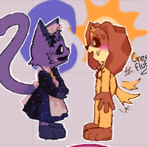 ✝️ Стикер «DOGDAY and CATNAP» для Telegram