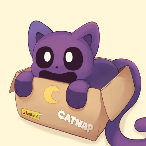 🌙 Стикер «DOGDAY and CATNAP» для Telegram