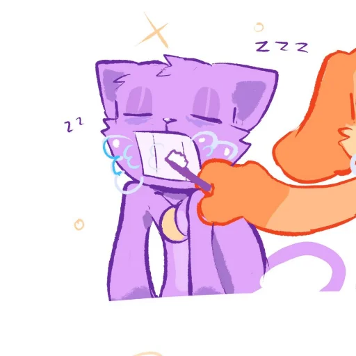 🌙 Стикер «DOGDAY and CATNAP» для Telegram