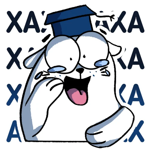 😂 Стикер «Cat NCFU» для Telegram