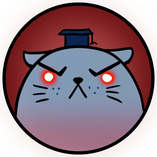 😡 Стикер «Cat NCFU» для Telegram