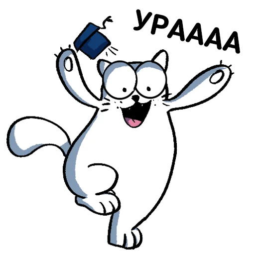 🤩 Стикер «Cat NCFU» для Telegram