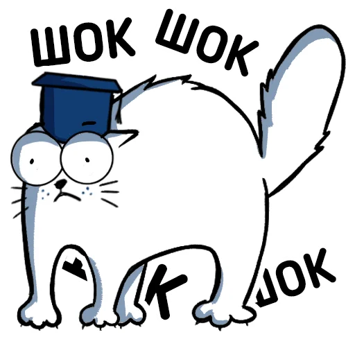 🫣 Стикер «Cat NCFU» для Telegram