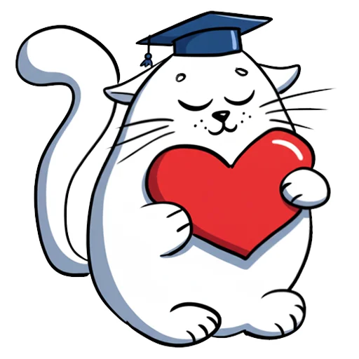 💖 Стикер «Cat NCFU» для Telegram