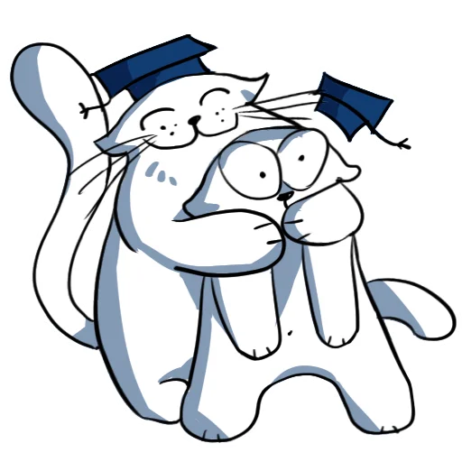 🤗 Стикер «Cat NCFU» для Telegram