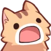 😦 Эмодзи «catnyaa» для Telegram