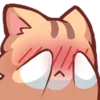 🫣 Эмодзи «catnyaa» для Telegram