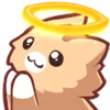 😇 Эмодзи «catnyaa» для Telegram