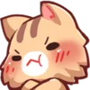 😠 Эмодзи «catnyaa» для Telegram