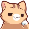 😏 Эмодзи «catnyaa» для Telegram
