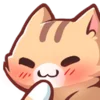 ☺️ Эмодзи «catnyaa» для Telegram
