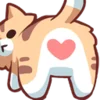 🍑 Эмодзи «catnyaa» для Telegram