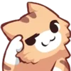 😏 Эмодзи «catnyaa» для Telegram