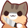 🔪 Эмодзи «catnyaa» для Telegram