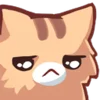 😒 Эмодзи «catnyaa» для Telegram