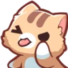 😛 Эмодзи «catnyaa» для Telegram