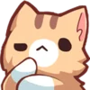 🤔 Эмодзи «catnyaa» для Telegram